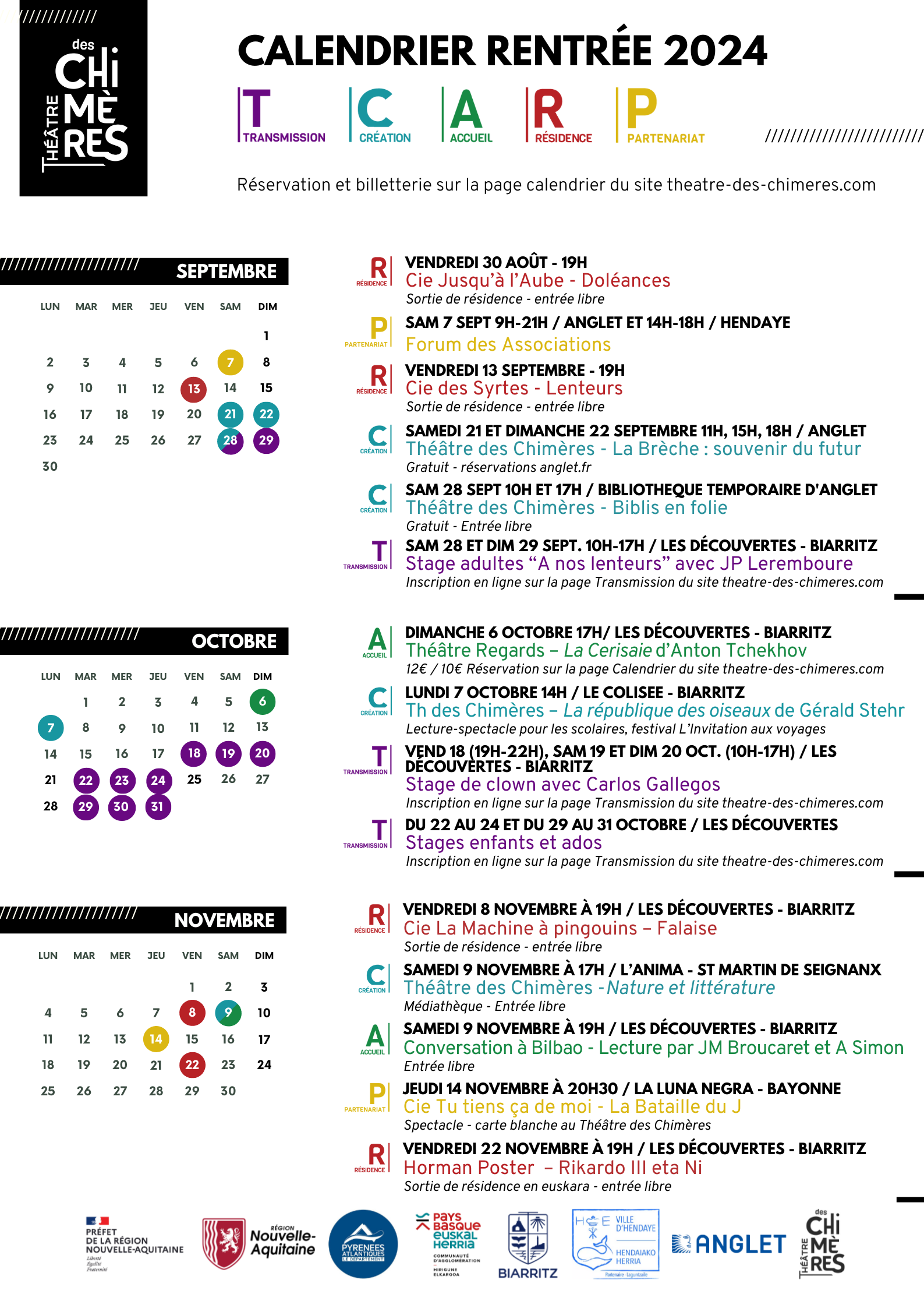 CALENDRIERS 24-25